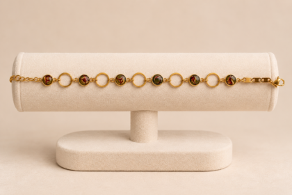 Armonia Bracelet. Χειροποίητο Βραχιόλι με Ρητίνη.