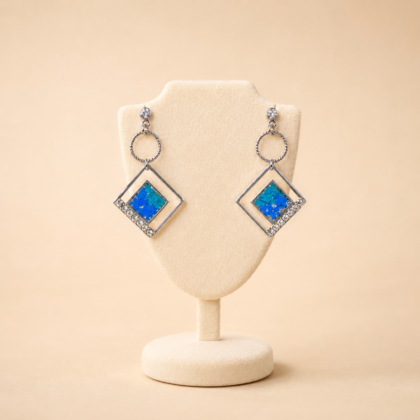Nereia Statement Earrings – Χειροποίητα Σκουλαρίκια με Μαργαριτάρια