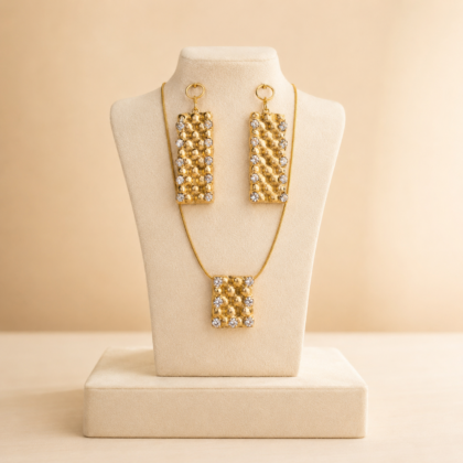 Aurelia Earrings – Χειροποίητα Σκουλαρίκια με Ρητίνη & Κρύσταλλα